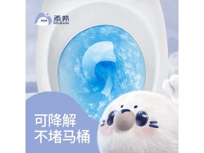 柔邦  可降解不堵马桶湿厕纸
