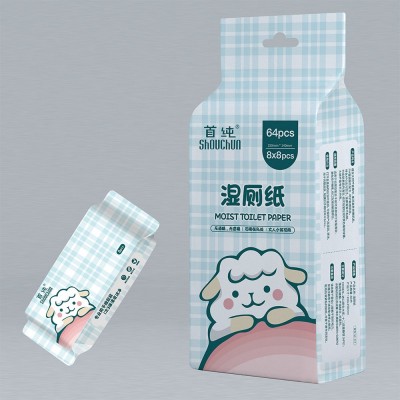 首纯 湿厕纸