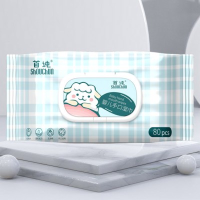首纯 婴儿手口湿巾
