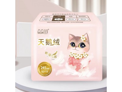 朵朵羽 天鹅绒系列 卫生巾