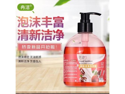 冉洁 清新洁净洗手液