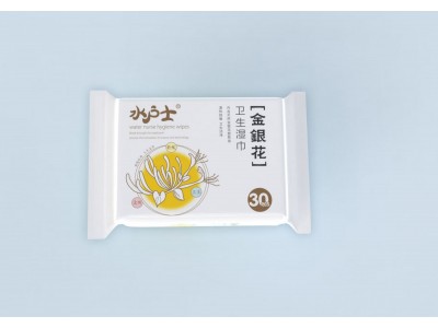 水户士 金银花卫生湿巾