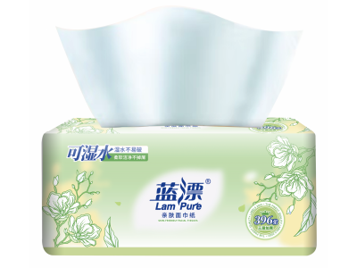蓝漂 亲肤面巾纸