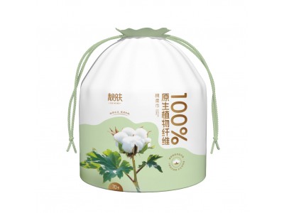 靓肤 100%原生植物纤维棉柔巾70节