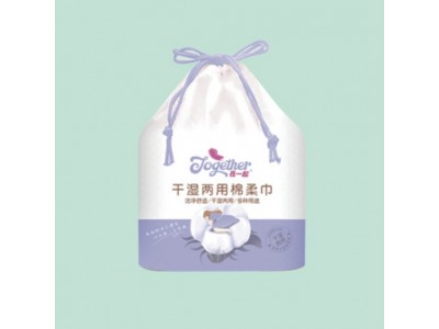 华邦 在一起干湿两用绵柔巾