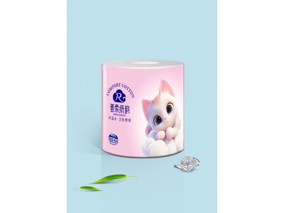 晋柔纸韵 可湿水卫生卷纸