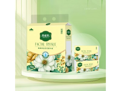 惠而曼 精品四边压花面巾纸