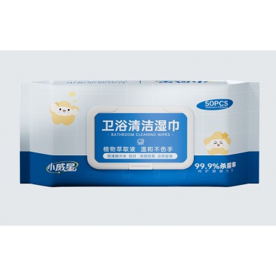 小威星 卫浴清洁湿巾