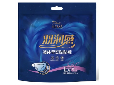 羽润感 液体早安贴贴裤