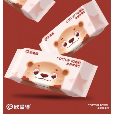 欣爱得 亲肤绵柔巾