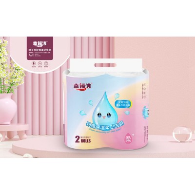 幸福洁 360 克轻保湿卫生纸