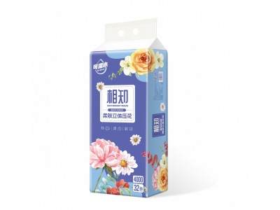 相知柔肤立体压花卫生纸