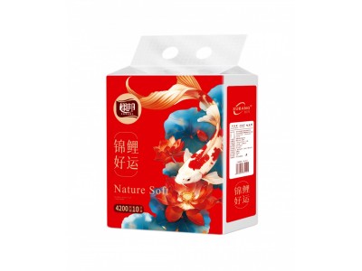 栩邦 四边压花抽纸