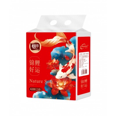 栩邦 四边压花抽纸