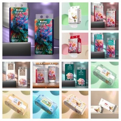 蓝鹿生活用纸系列产品