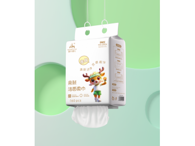鹿来鹿往亲肤洁面柔巾